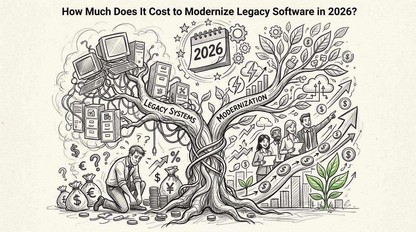 How Much Does It Cost to Modernize Legacy Software in 2026?
