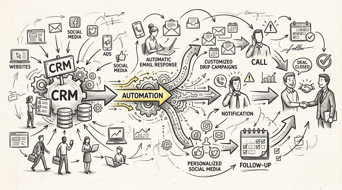 CRM to Automated Lead Follow-Up: The Complete 2026 Workflow
