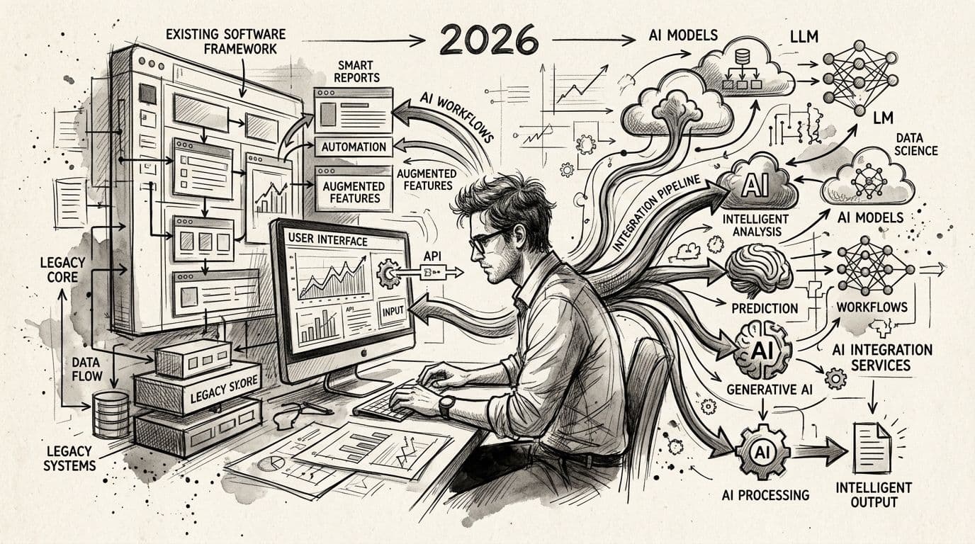 How to Add AI Workflows to Your Existing Software in 2026: The Complete Process