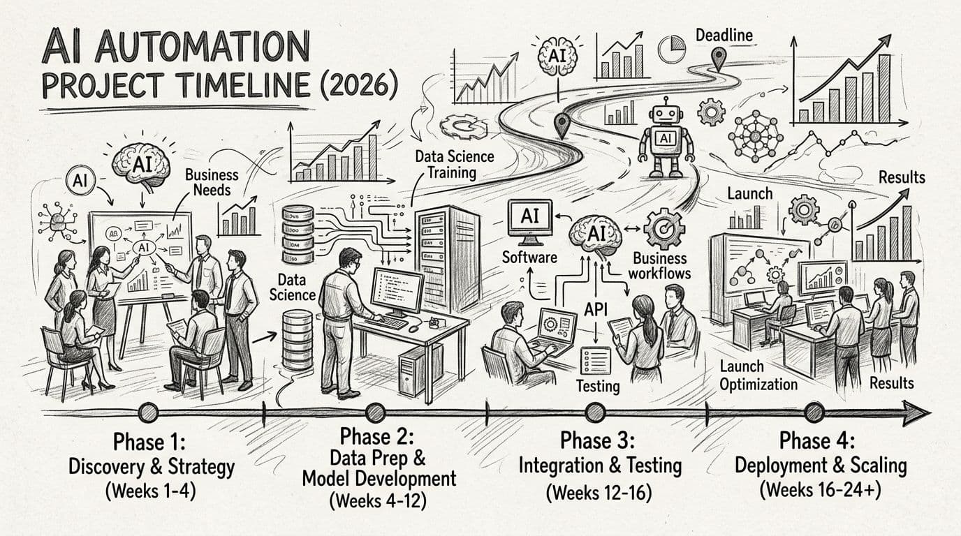 How Long Does an AI Automation Project Take in 2026? Real Timelines