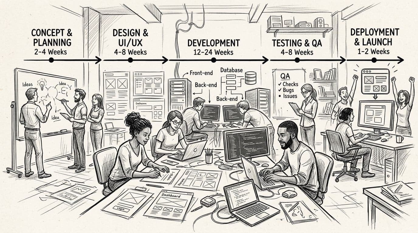 How Long Does It Take to Build a Web Application in 2026?