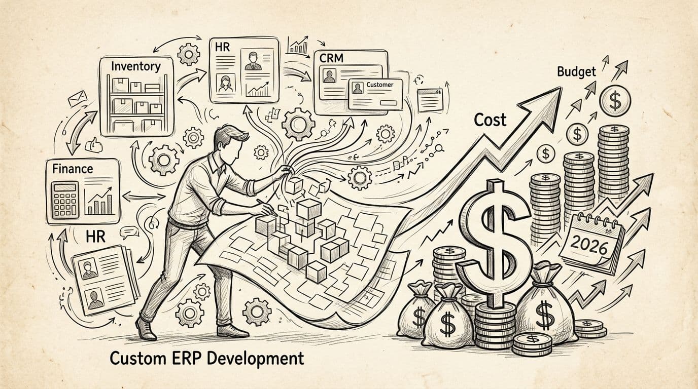 How Much Does Custom ERP Development Cost in 2026?